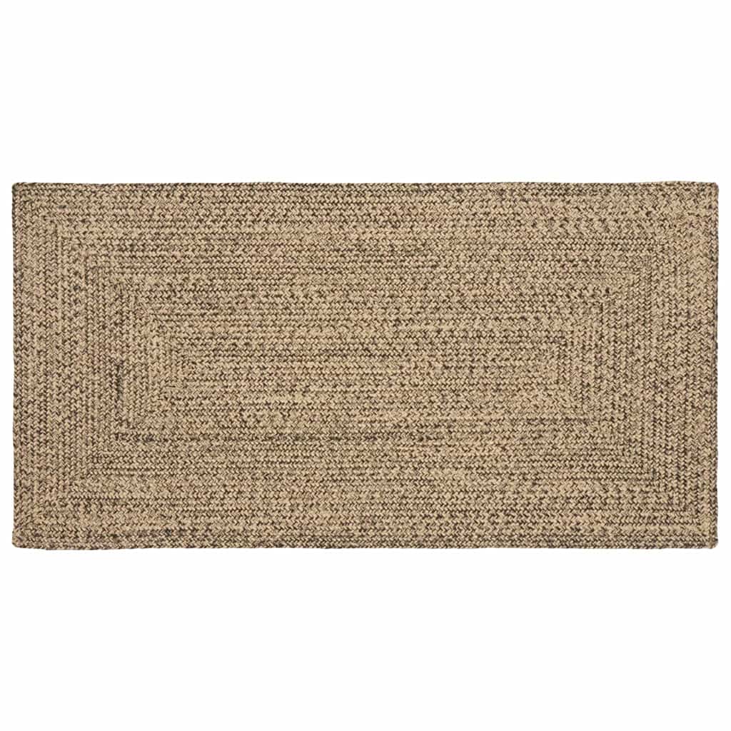 Bereichsteppiche Natürlich und Weiß 60 x 110 cm Jute