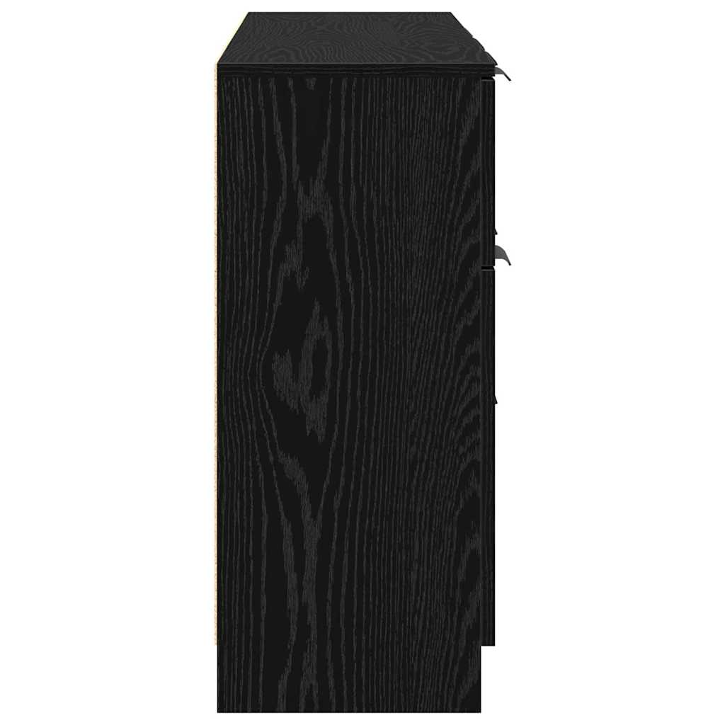 3-tlg. Sideboard-Set Weiß Holzwerkstoff