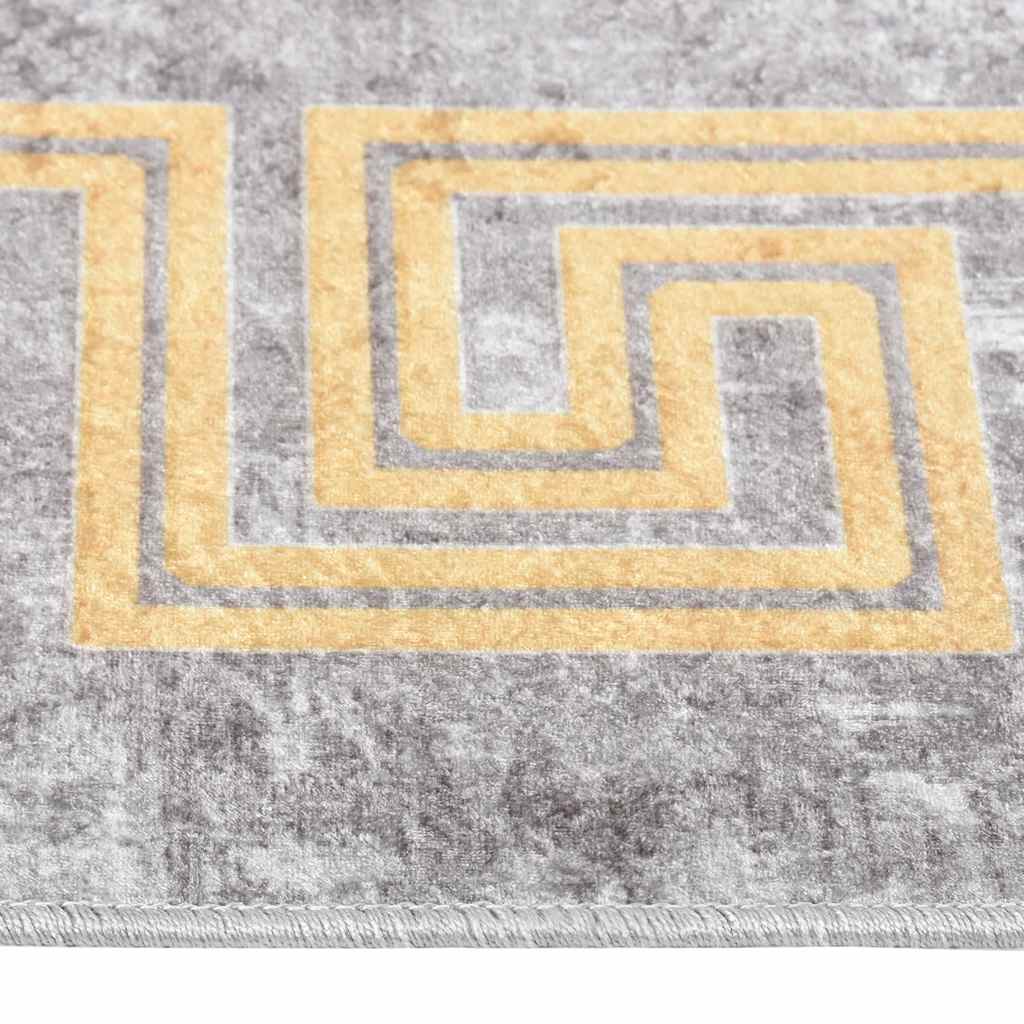 Teppich Waschbar Mehrfarbig 160x230 cm