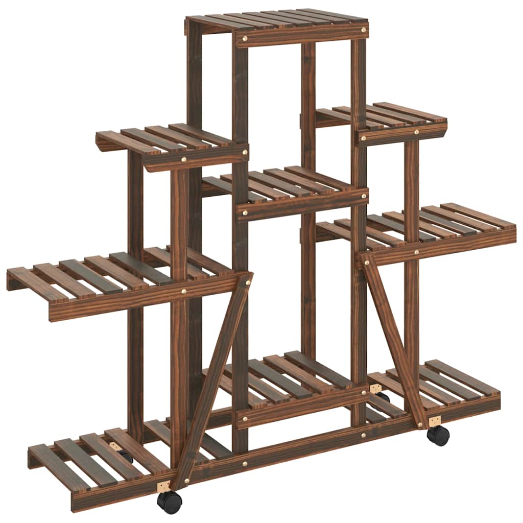 Blumenständer 110x25x96 cm Massivholz Tanne