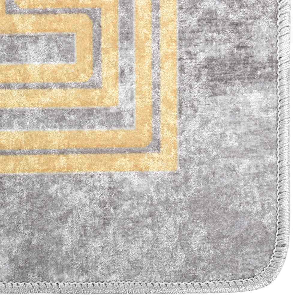 Teppich Waschbar Mehrfarbig 160x230 cm