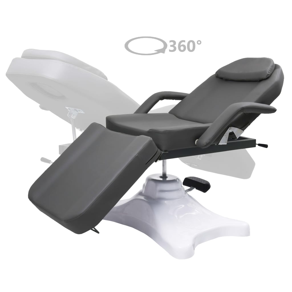 Massagetisch Weiß 180x62x(86,5-118) cm