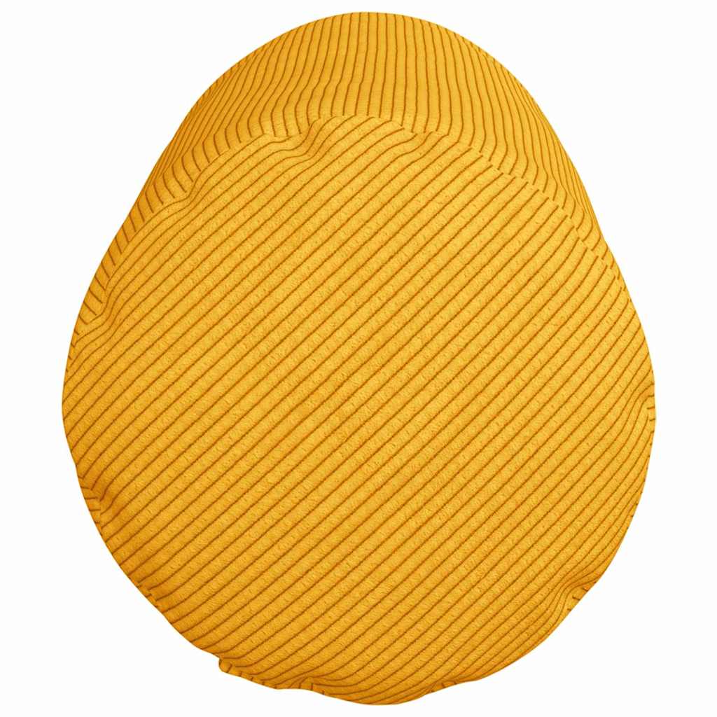 Bolsterkissen 2 pcs Hellgrau Ø 15 x 40 cm Cordstoff