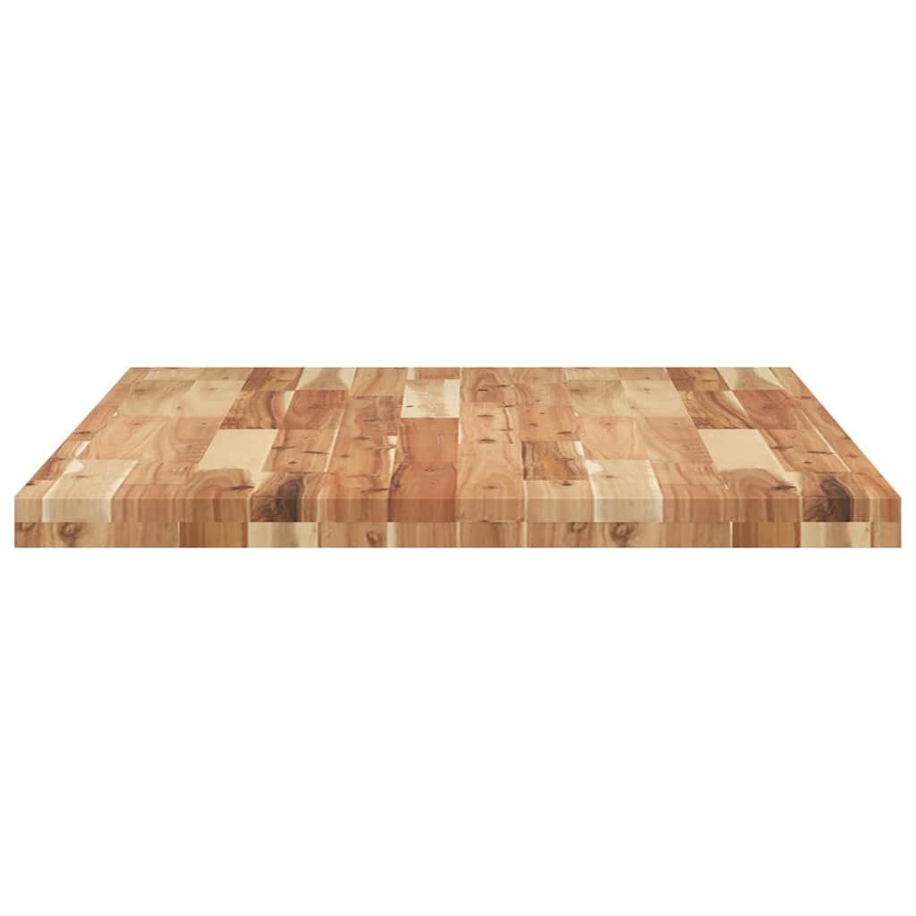 Schreibtischplatte Unbehandelt 60x50x2 cm Massivholz Akazie