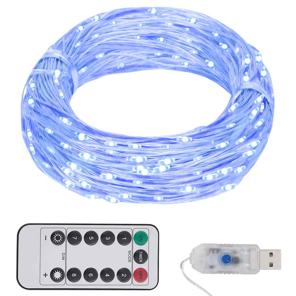 LED-Lichterkette mit 150 LEDs Warmweiß 15 m