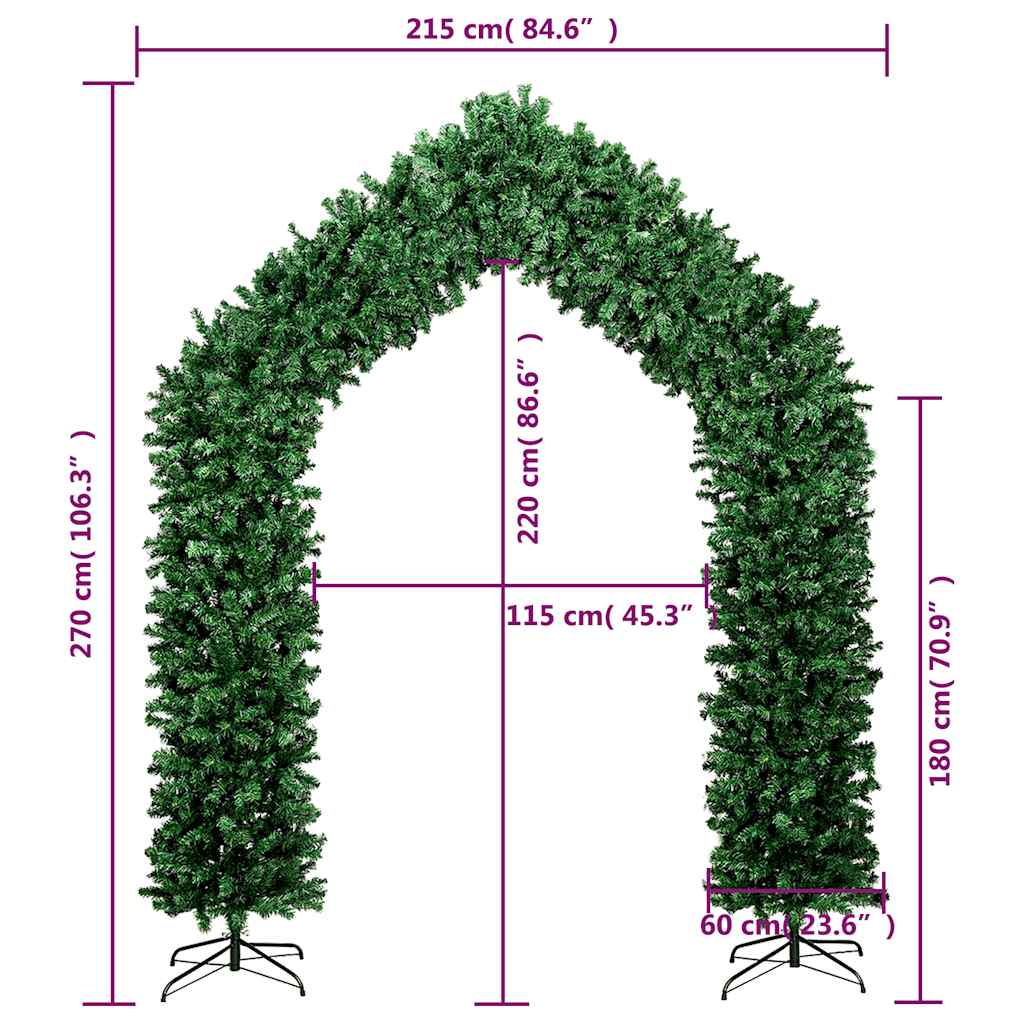 Weihnachtsgirlande Grün 240 cm