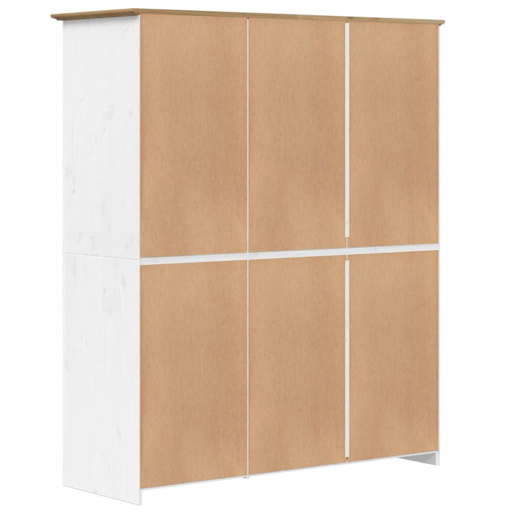 Kleiderschrank BODO Honigbraun 53,5 x 99 x 173 cm Holzwerkstoff