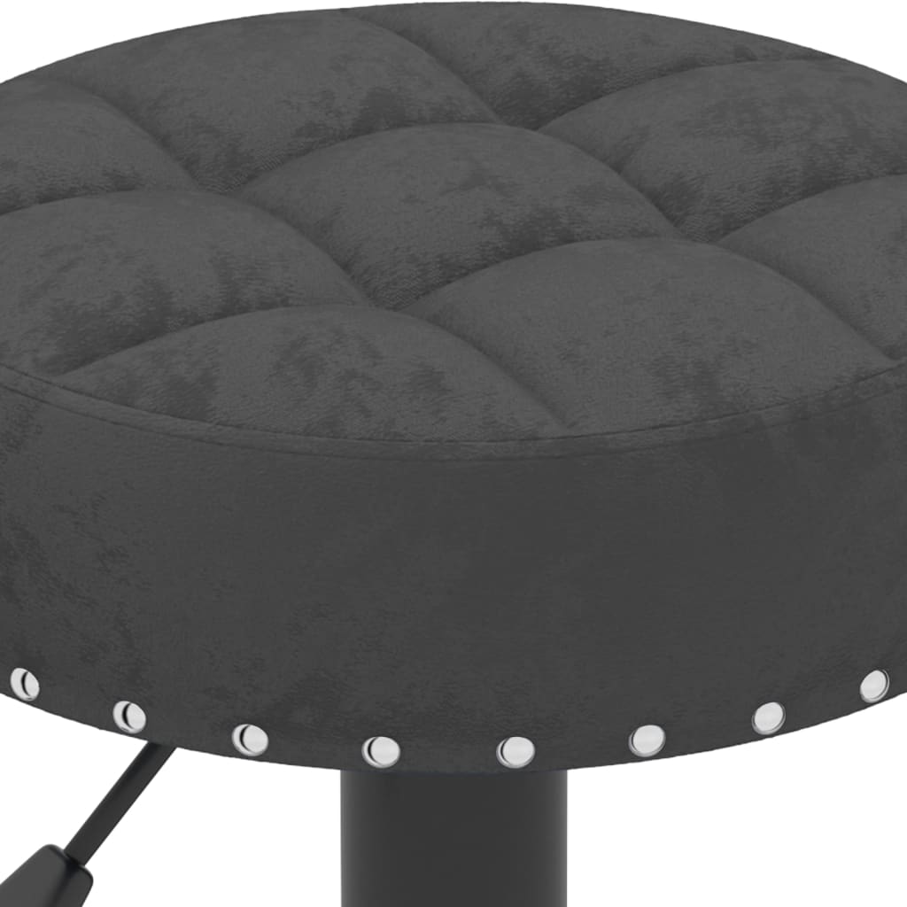 Barhocker 2 Stk. Creme Samt