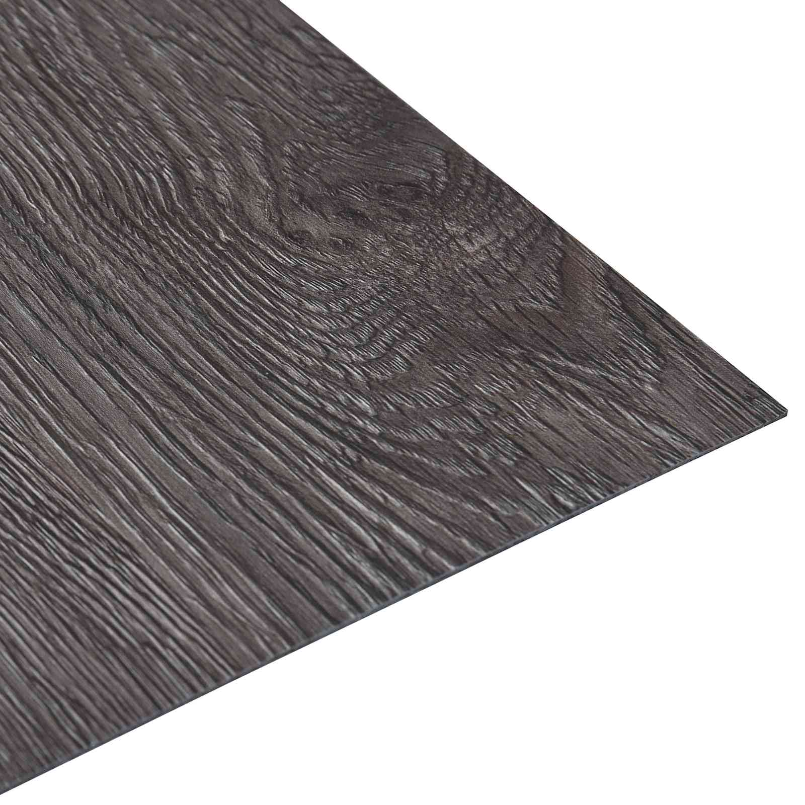 Bodenplanken 55 pcs Schwarz 5,11 m² PVC