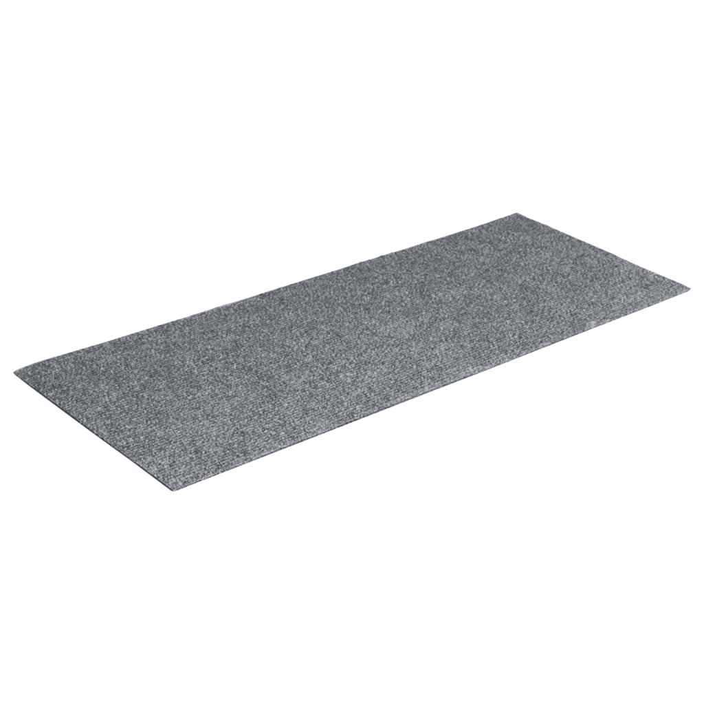 Stufenmatten Selbstklebend 15 Stk. 60x25 cm Hellbraun Rechteckig