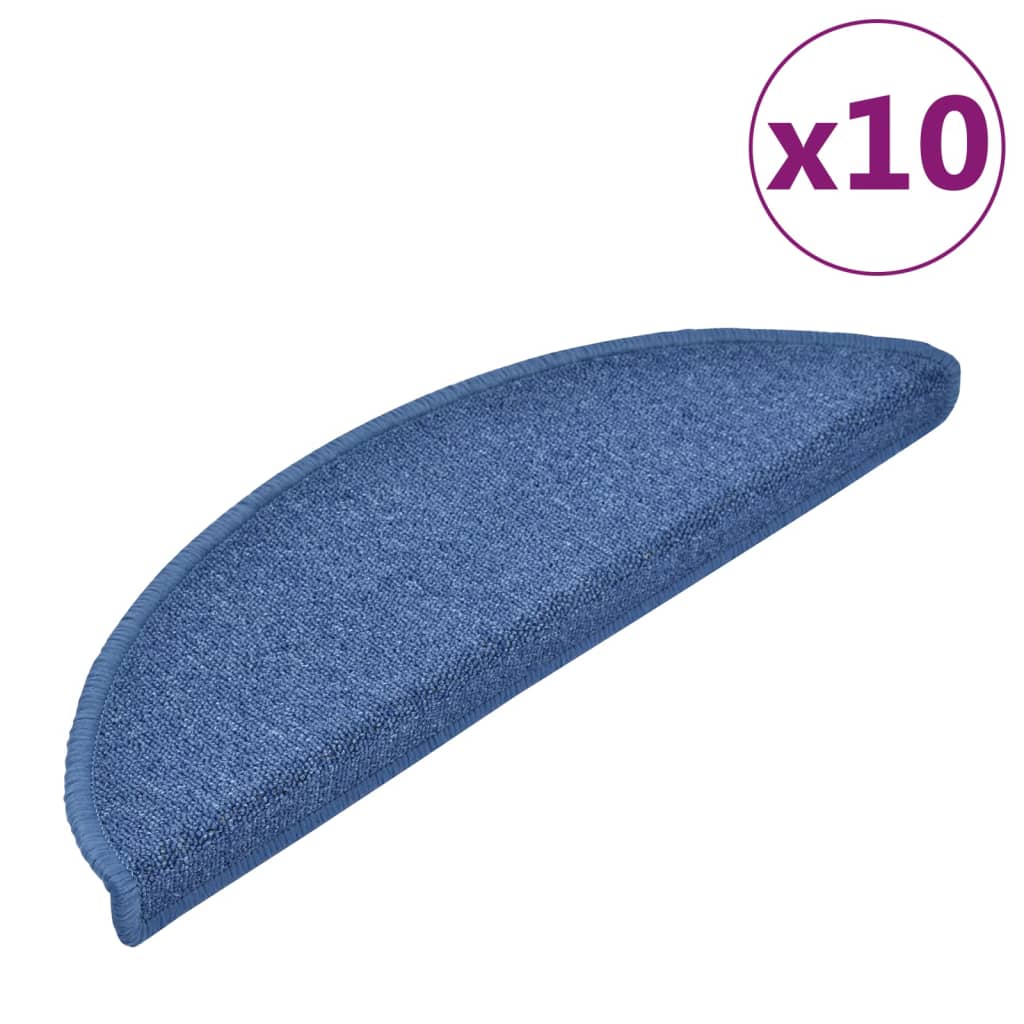 Stufenmatten 15 Stk. 56x17x3 cm Anthrazit Halbrund