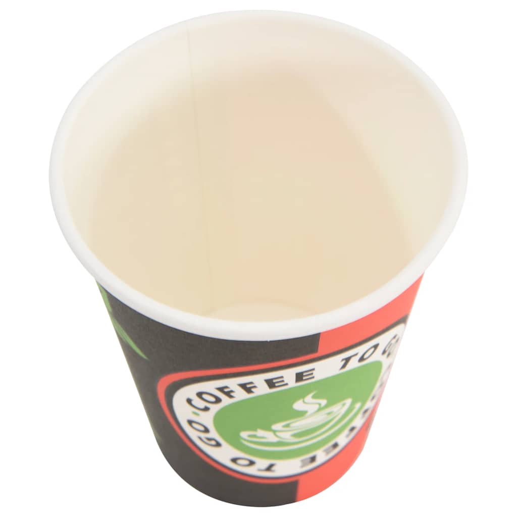 1000 Stk. Einweg-Kaffeebecher Pappe 120 ml (4 oz)