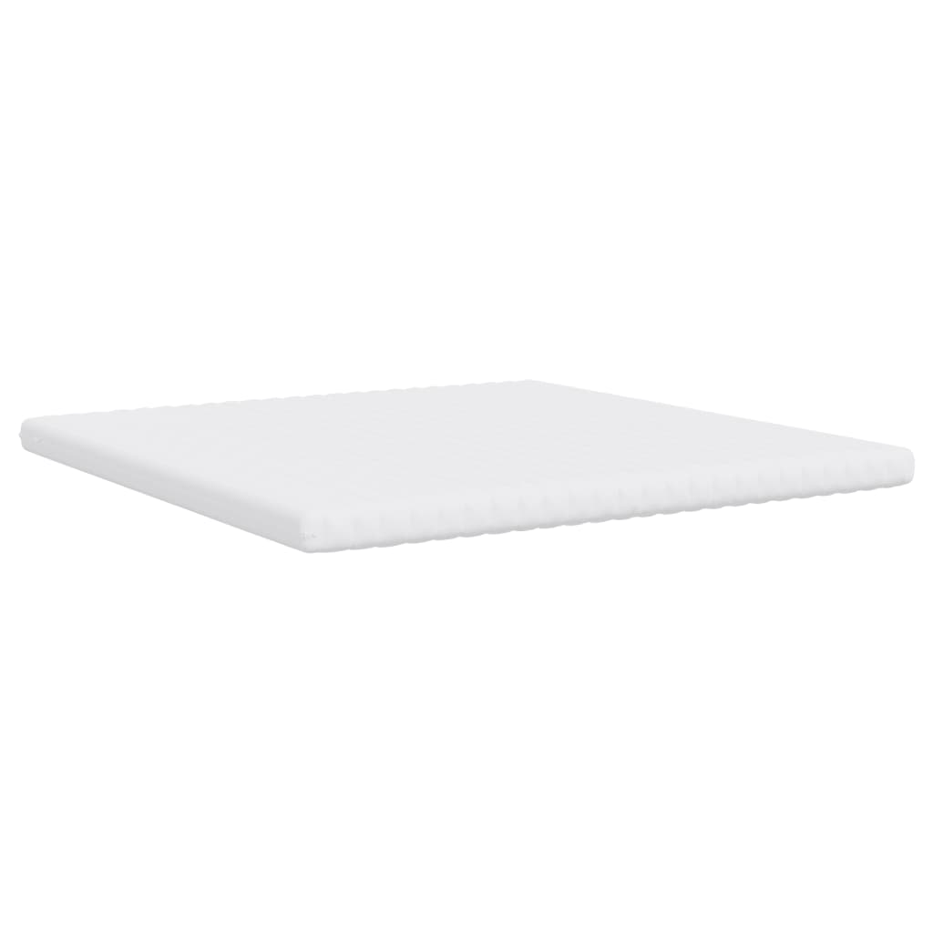 Schaumstoffmatratze Weiß 80x200 cm 7-Zonen Härtegrad 20 ILD