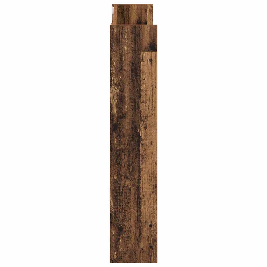 Wand-Schuhschränke 4 Stk. Weiß 60x18x60 cm Holzwerkstoff
