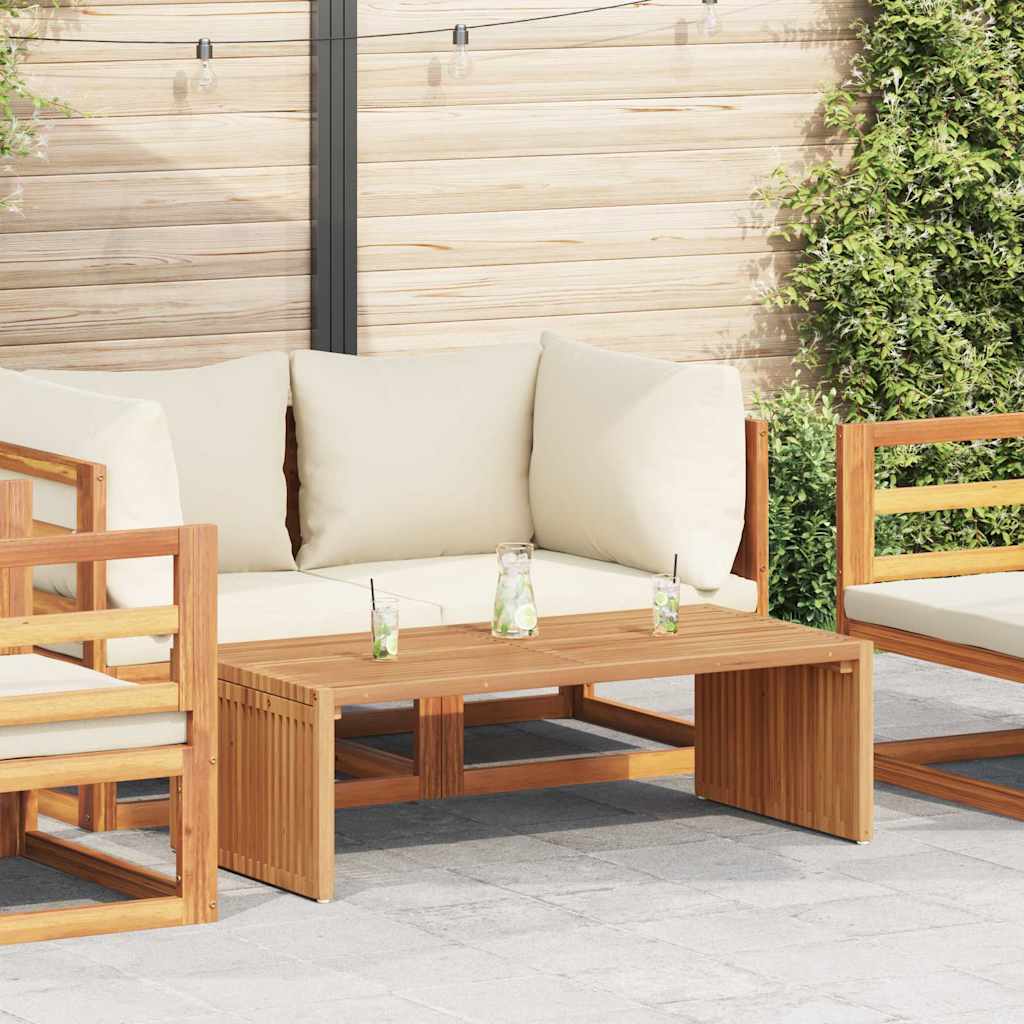 Garten-Beistelltisch 3 pcs Braun 33 x 44,5 x 51 cm