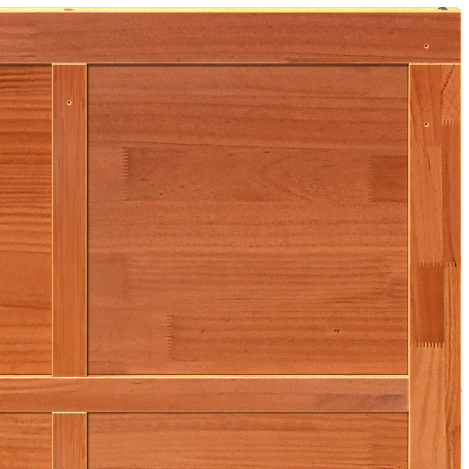 Scheunentür Natur 100 x 2,5 x 208 cm Massives Kiefernholz