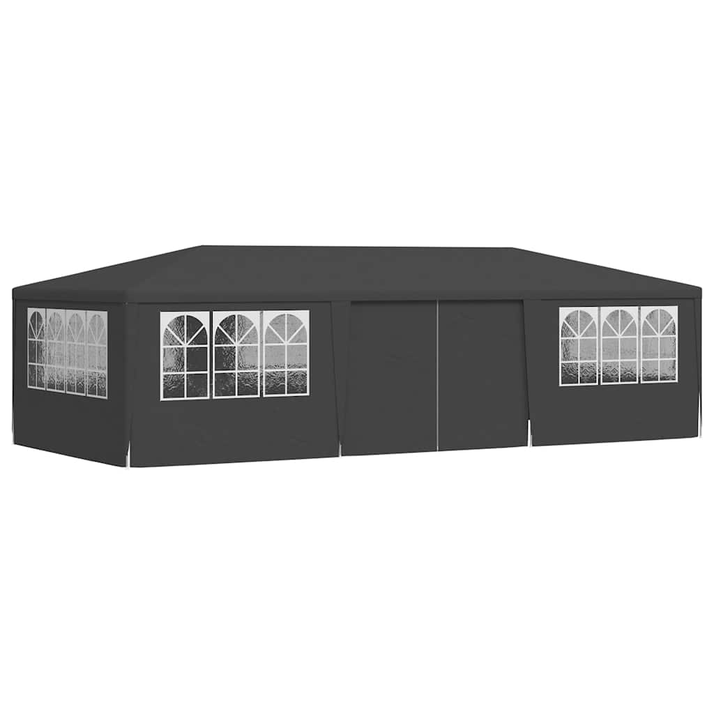 Party-Zelt Rot 200 x 200 x 240 cm PE und Stahl