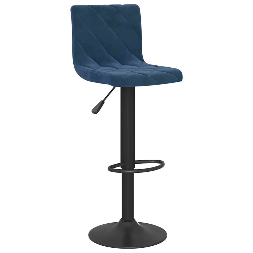 Barhocker 2 Stk. Creme Samt