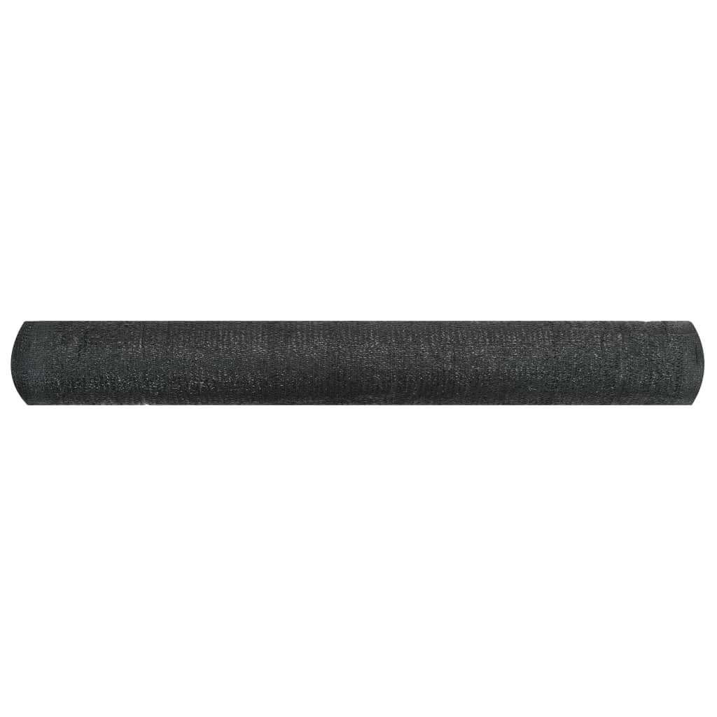 Sichtschutznetz HDPE 1x25 m Schwarz