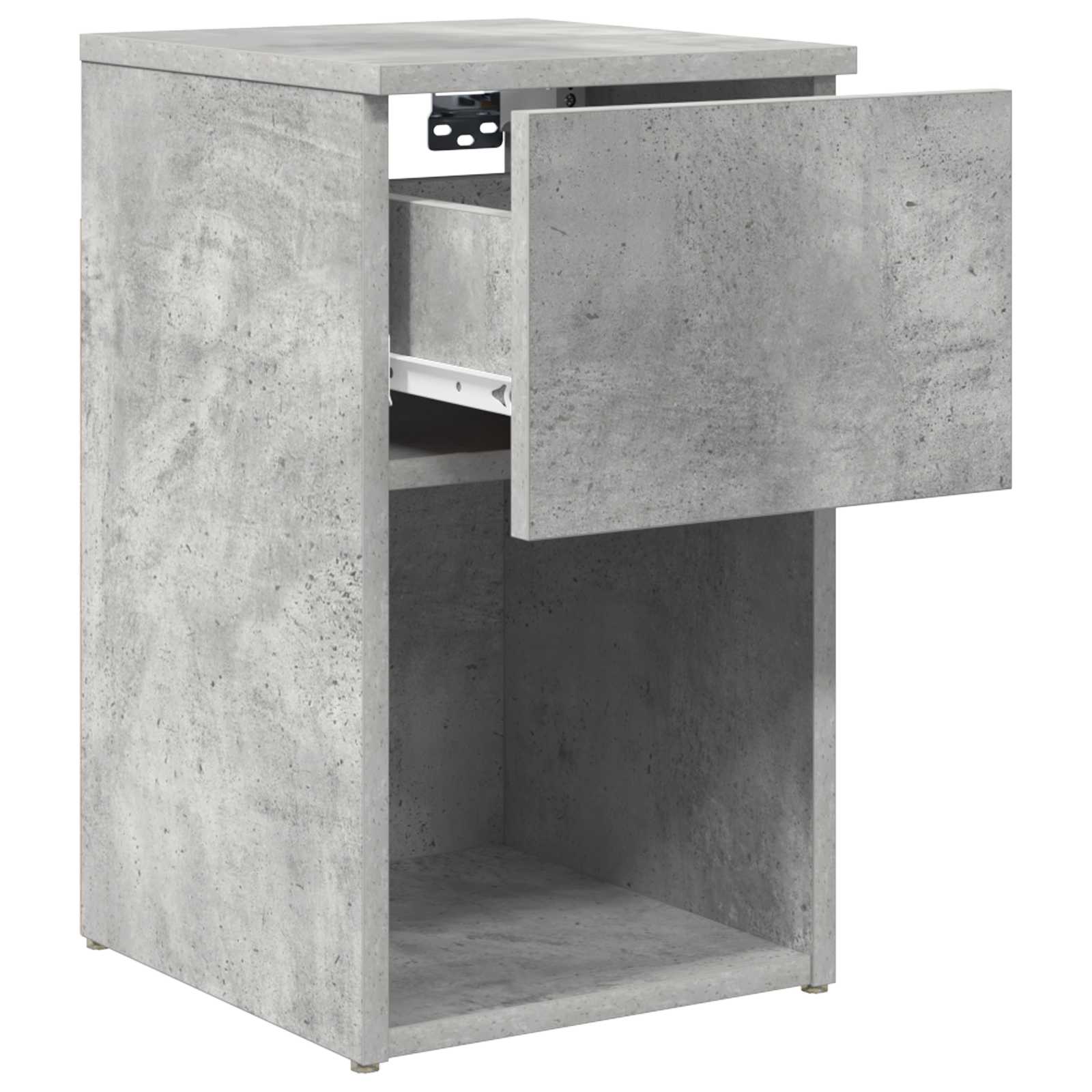 Bettschrank Weiß 29 x 31,5 x 49 cm Holzwerkstoff