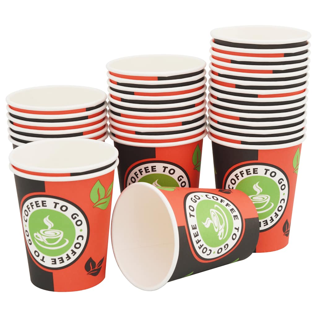 1000 Stk. Einweg-Kaffeebecher Pappe 120 ml (4 oz)