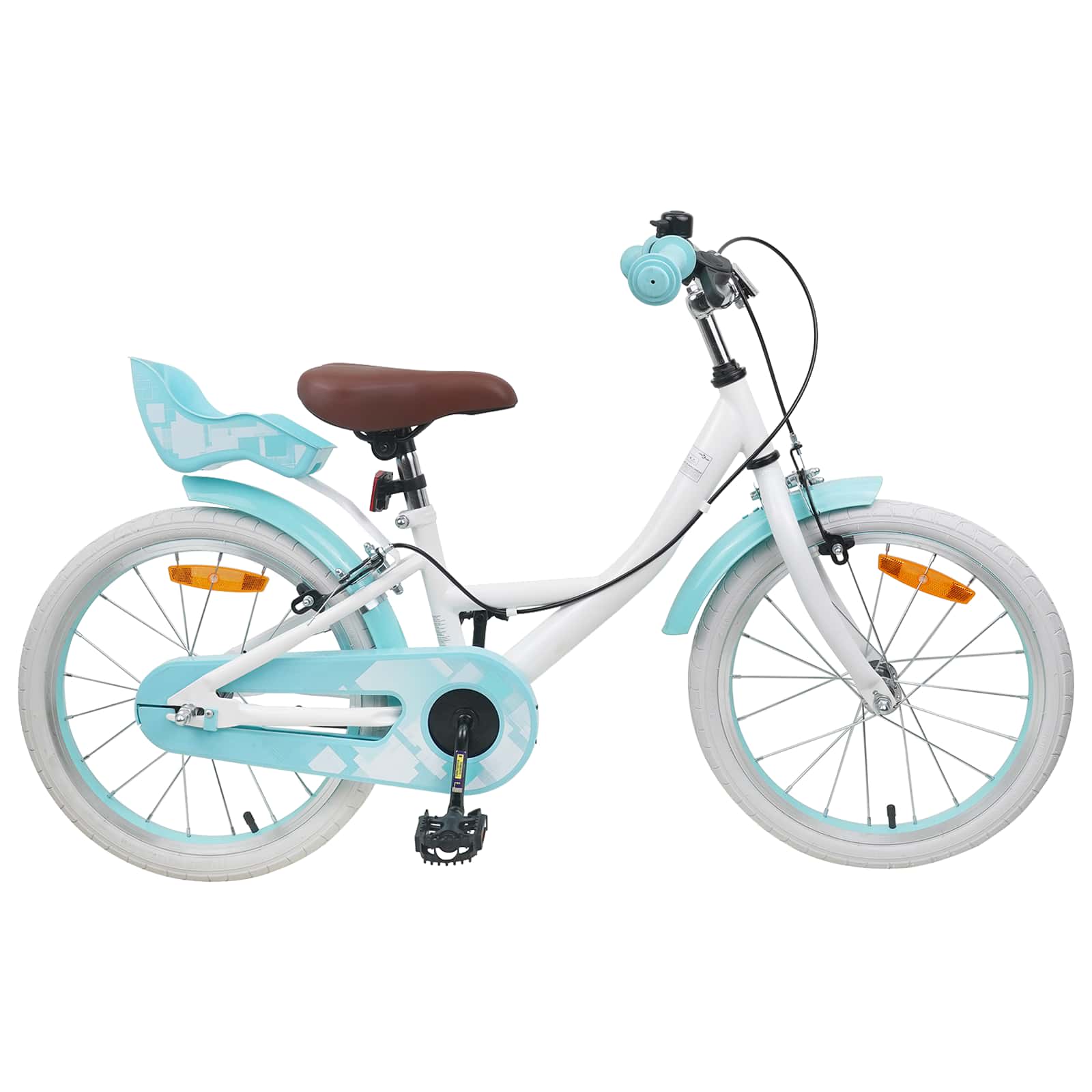 Kinderfahrrad 12 Zoll für 2-4 Jahre alt Hellrosa