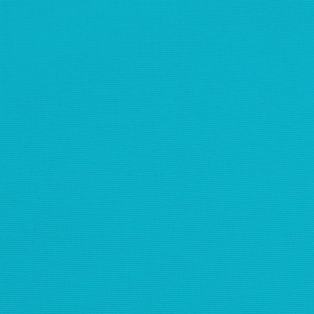 Palettenkissen Blau Weiß Gestreift 58x58x10 cm Oxford-Gewebe