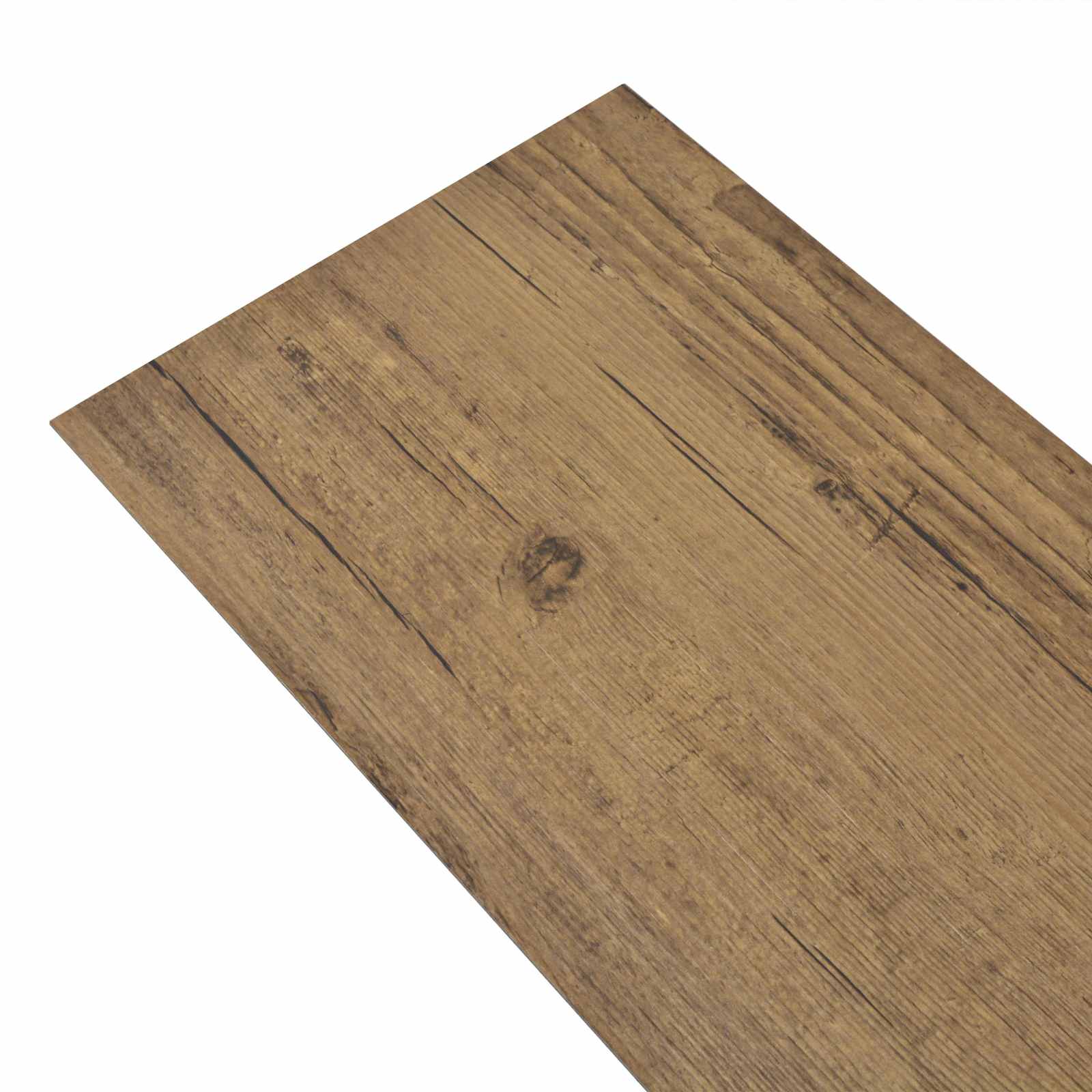 Bodenplanken 18 pcs Walnussbraun 5,26 m² PVC