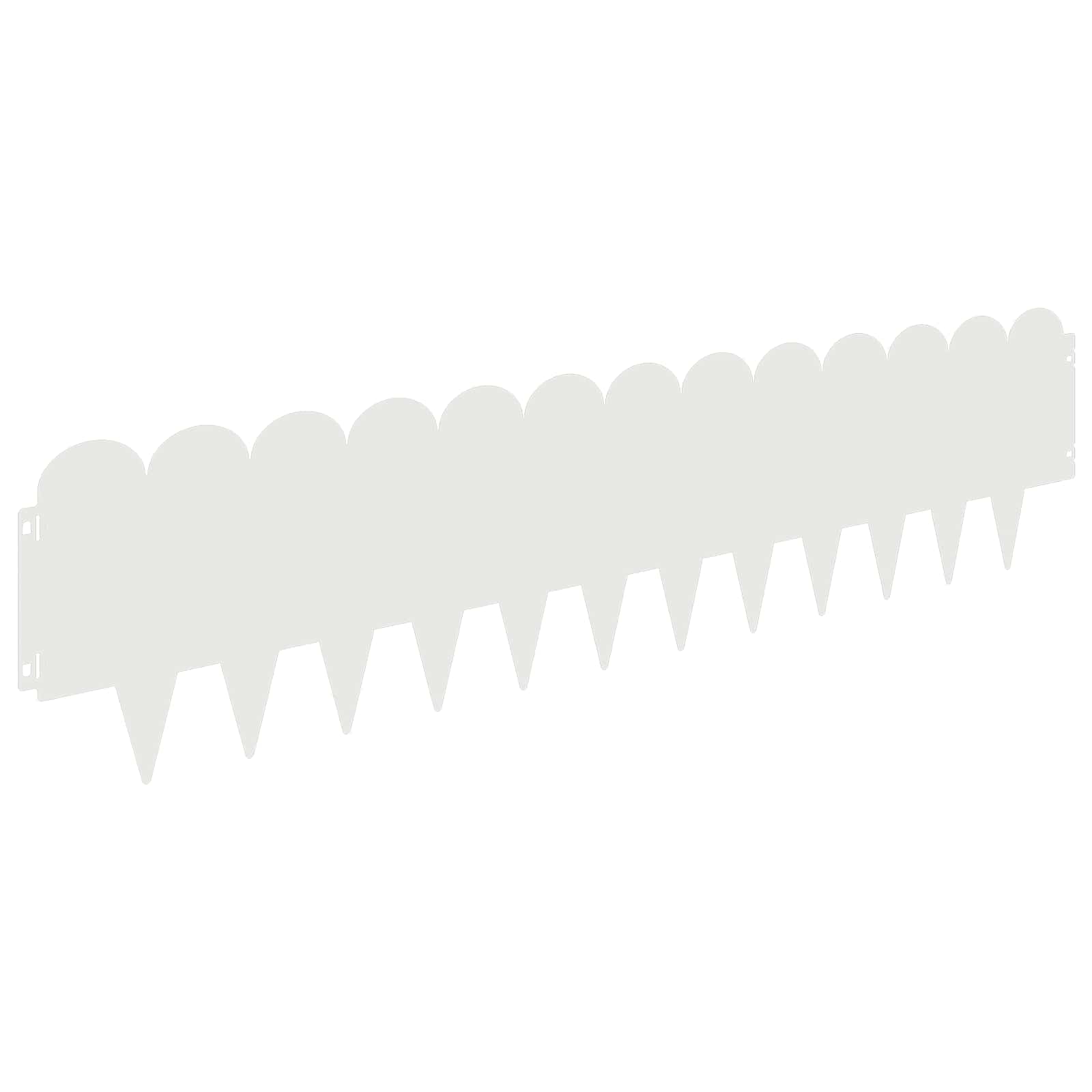 Raseneinfassung 10 pcs 103 x 15 cm Stahl Schwarz