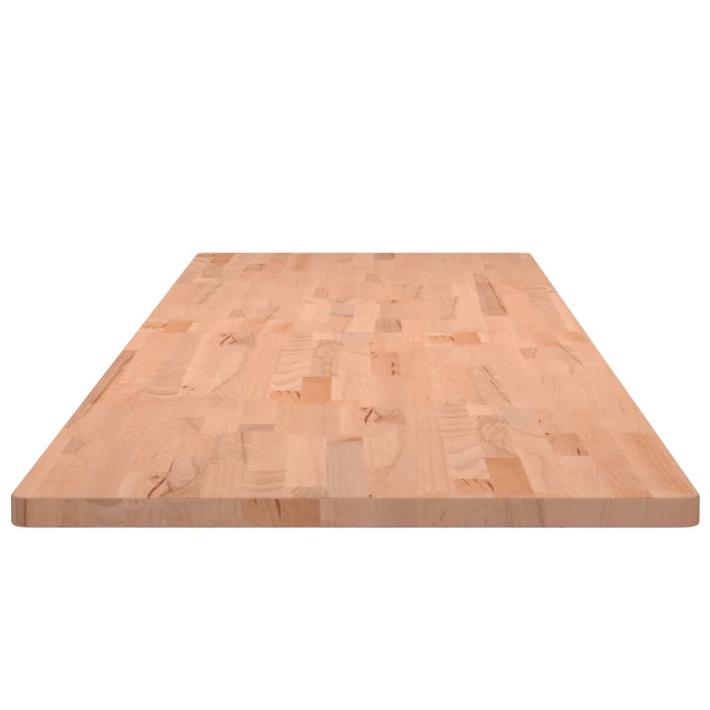 Schreibtischplatte 80x55x2,5 cm Massivholz Buche
