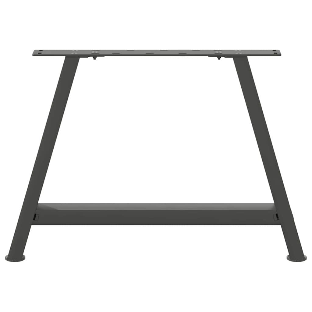 Couchtischbeine A-Form 2 Stk. 30x(30-31) cm Stahl
