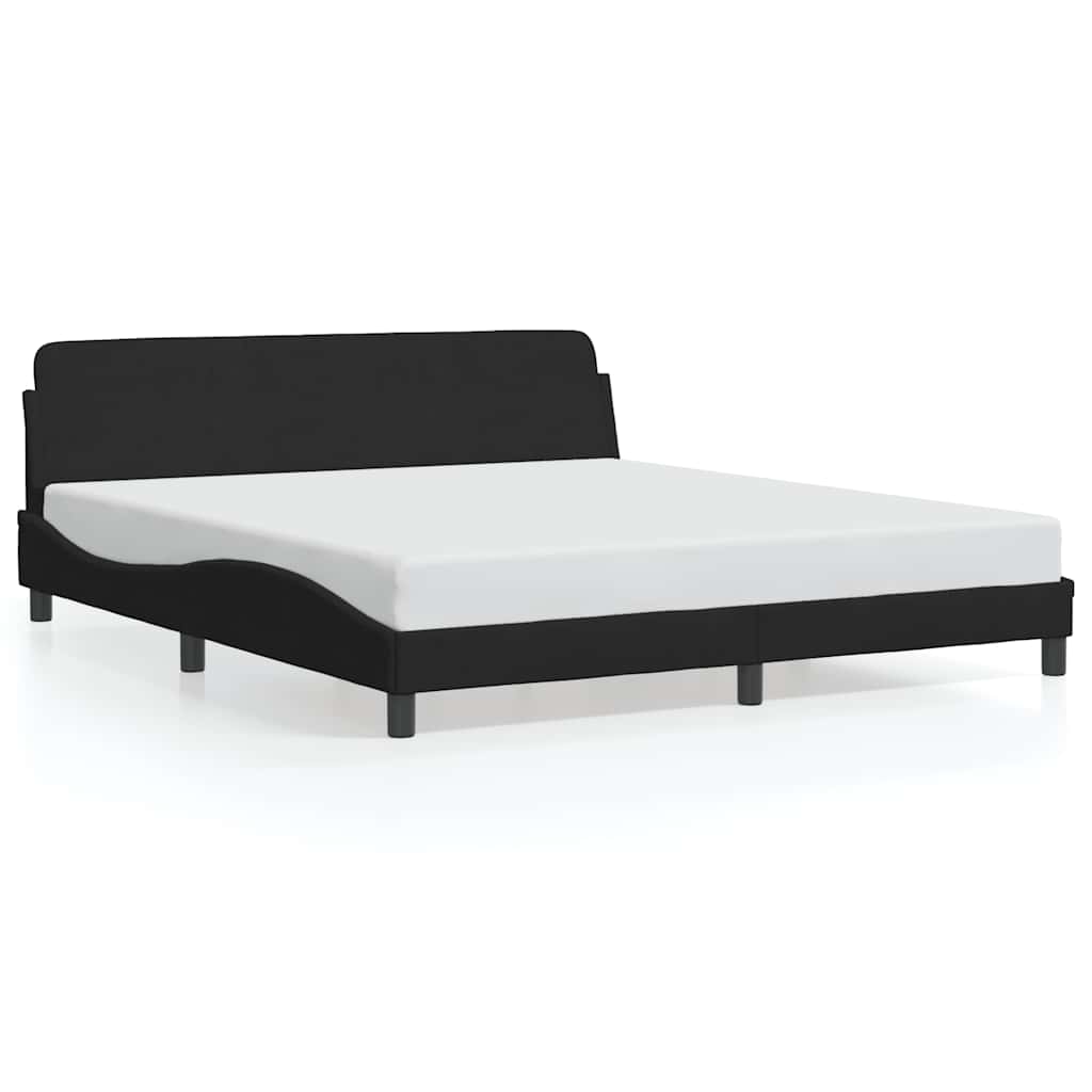 Bettgestell Dover Dunkelgrau 90x190 cm Samt