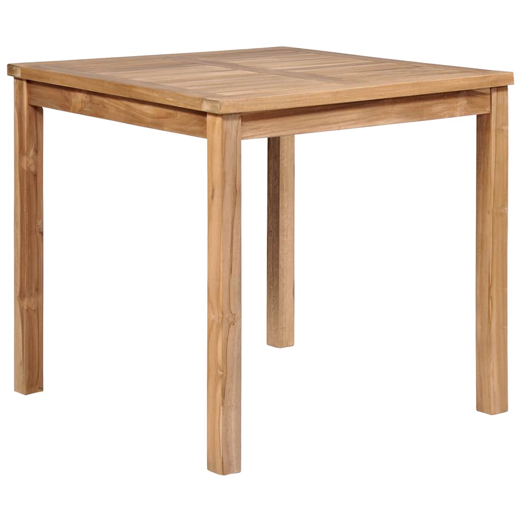 Garten-Esstisch 140x80x77 cm Massivholz Teak