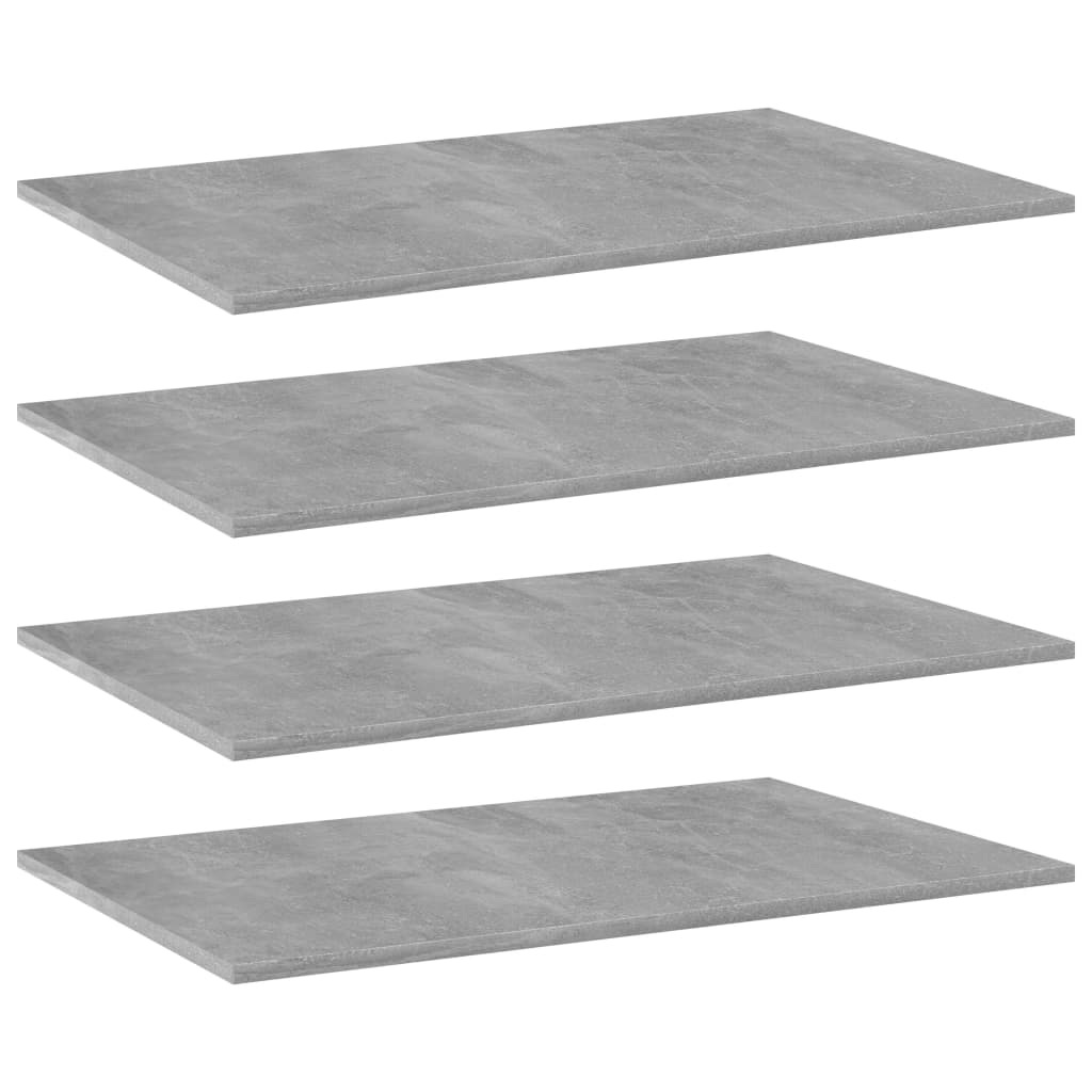 Bücherregal-Bretter 4 Stk. Weiß 40x10x1,5 cm Holzwerkstoff