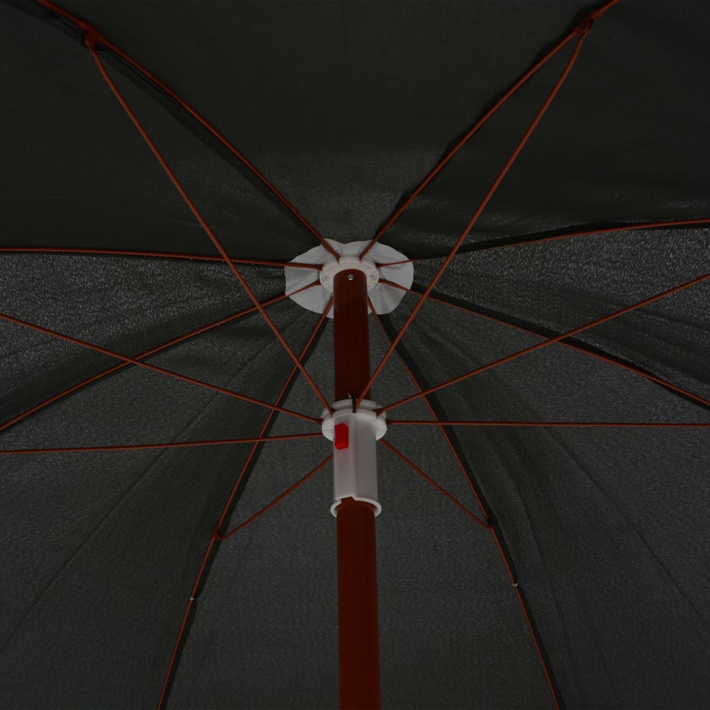 Sonnenschirm mit Stahl-Mast 300 cm Sandweiß