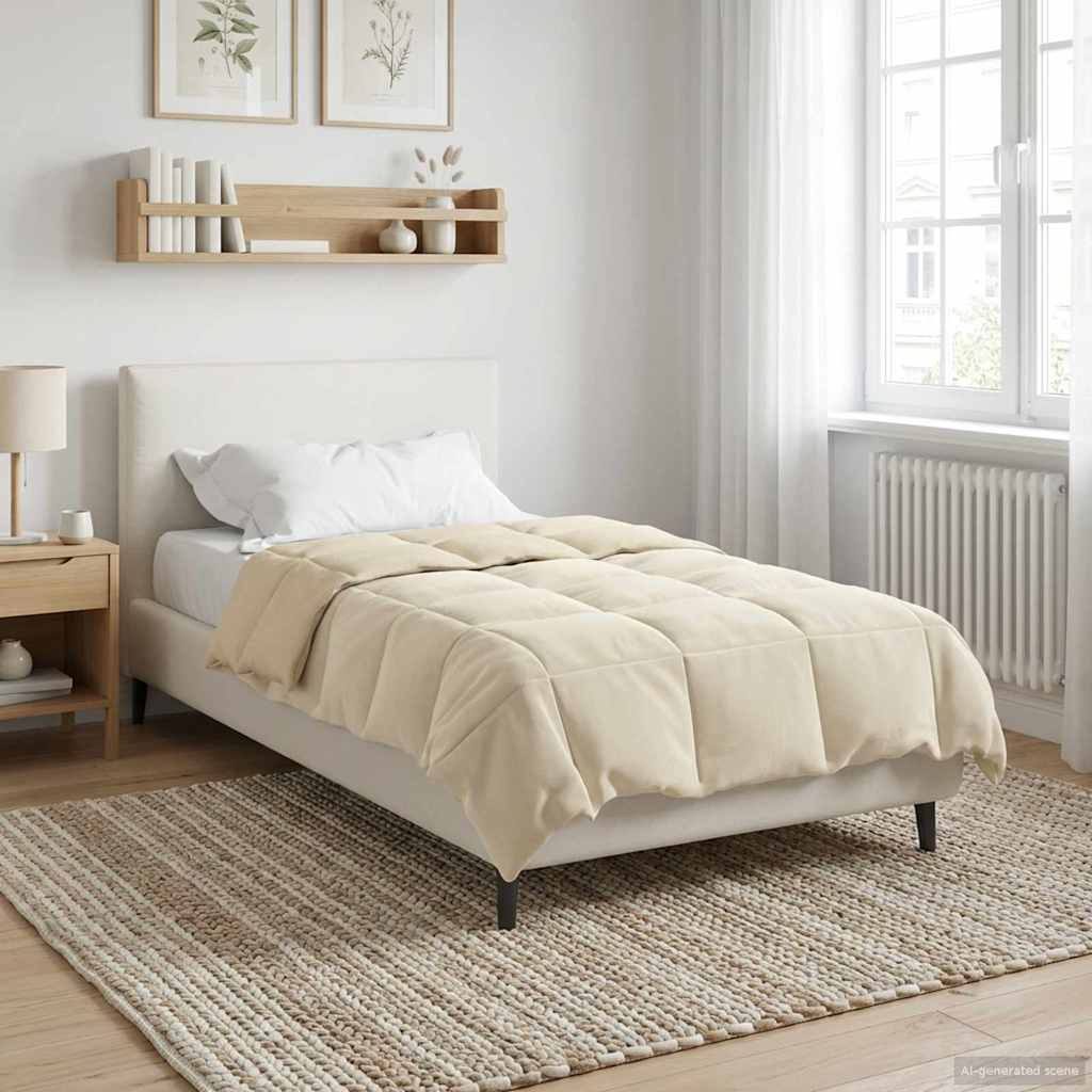 Ganzjahresbettdecke Anthrazit 135 x 200 cm Mikrofaser