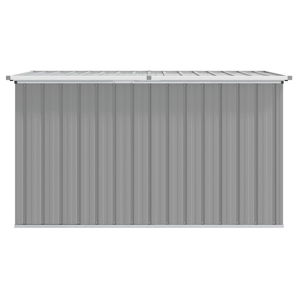Außenlagerbox Holz 109 x 67 x 65 cm Verzinkter Stahl