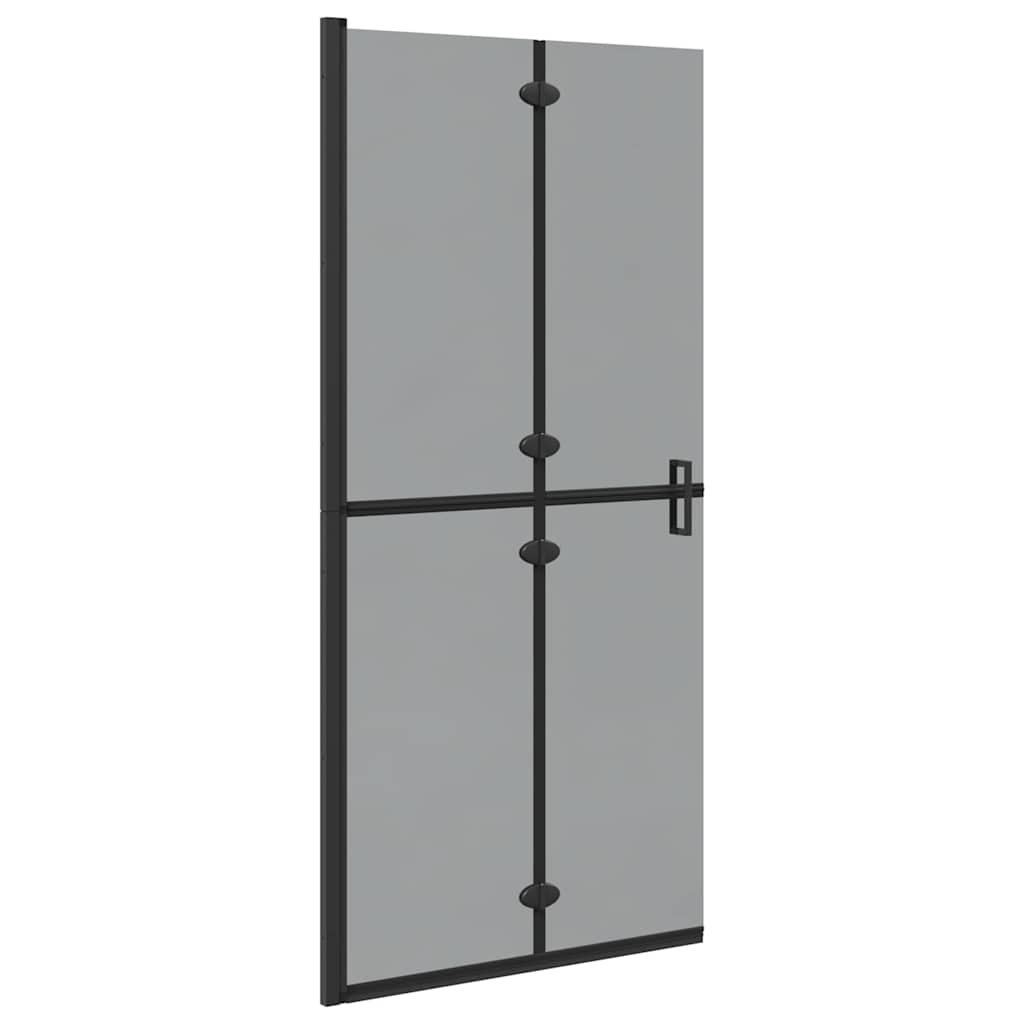 Faltbare begehbare Duschwand Transparentes ESG Glas 70x190 cm