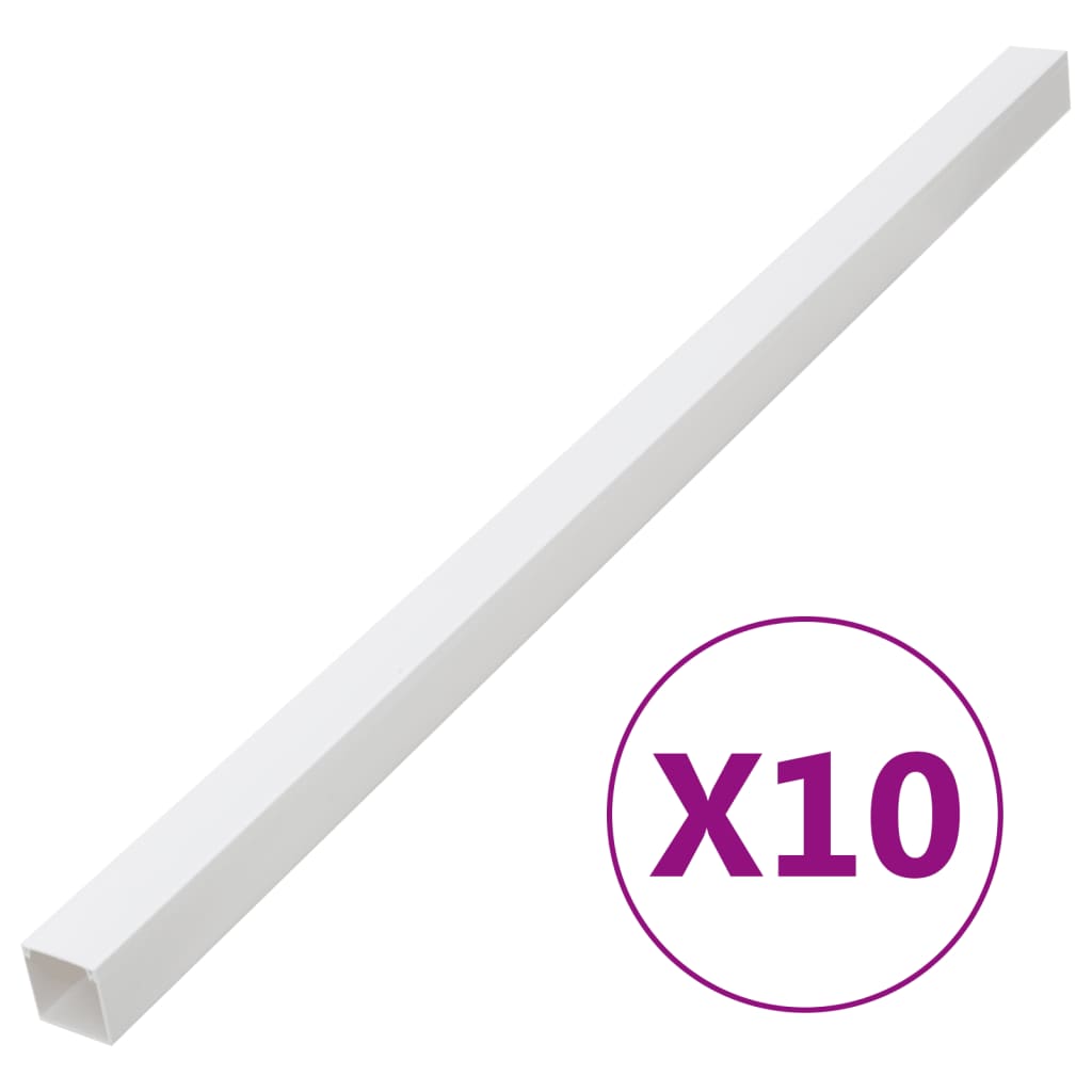 Installationsrohre Selbstklebend 25x25 mm 10 m PVC