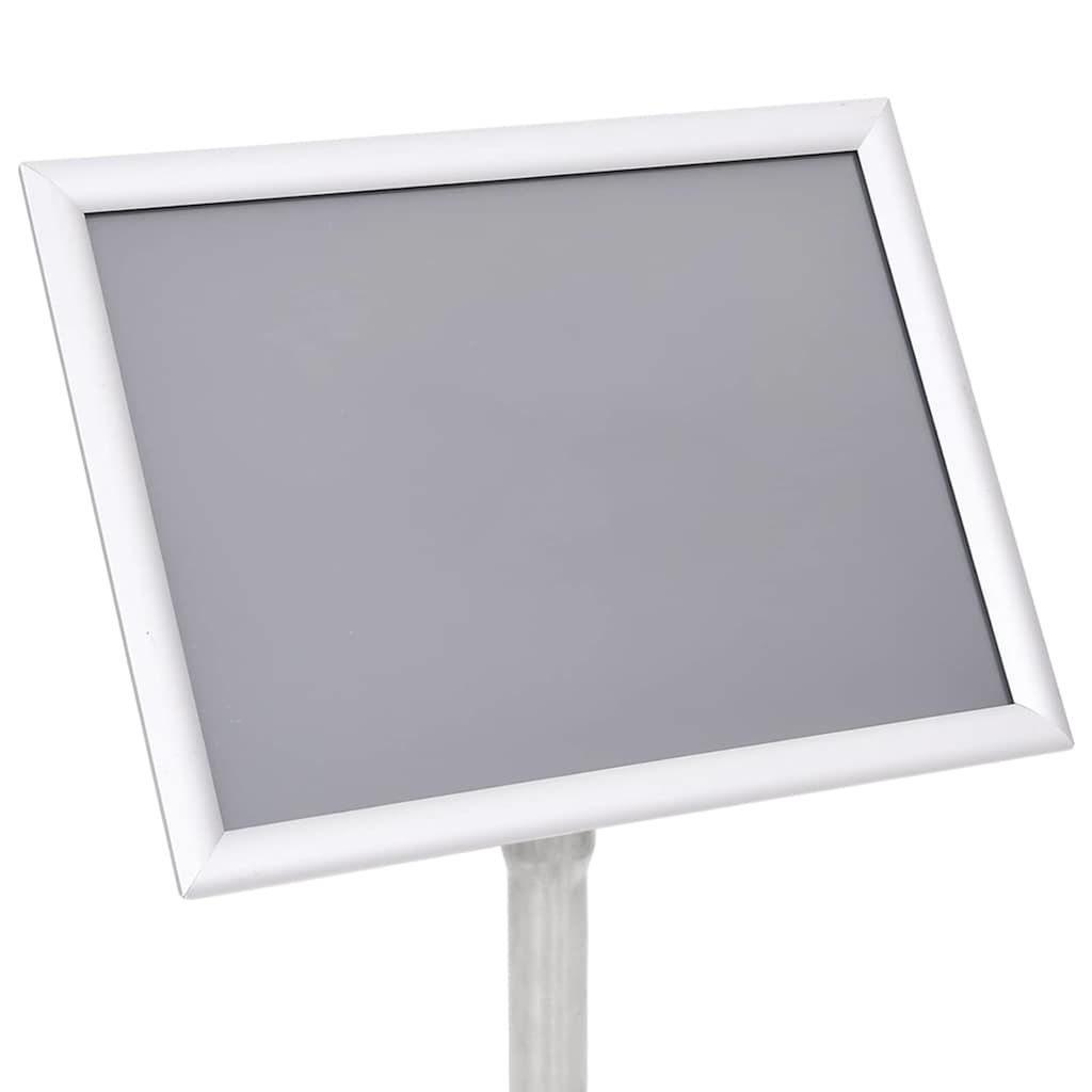 Plakatständer 2 pcs Schwarz 45 x 32,7 x 108 cm Aluminium