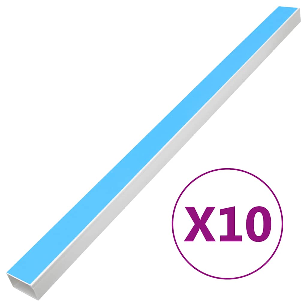 Installationsrohre Selbstklebend 25x25 mm 10 m PVC