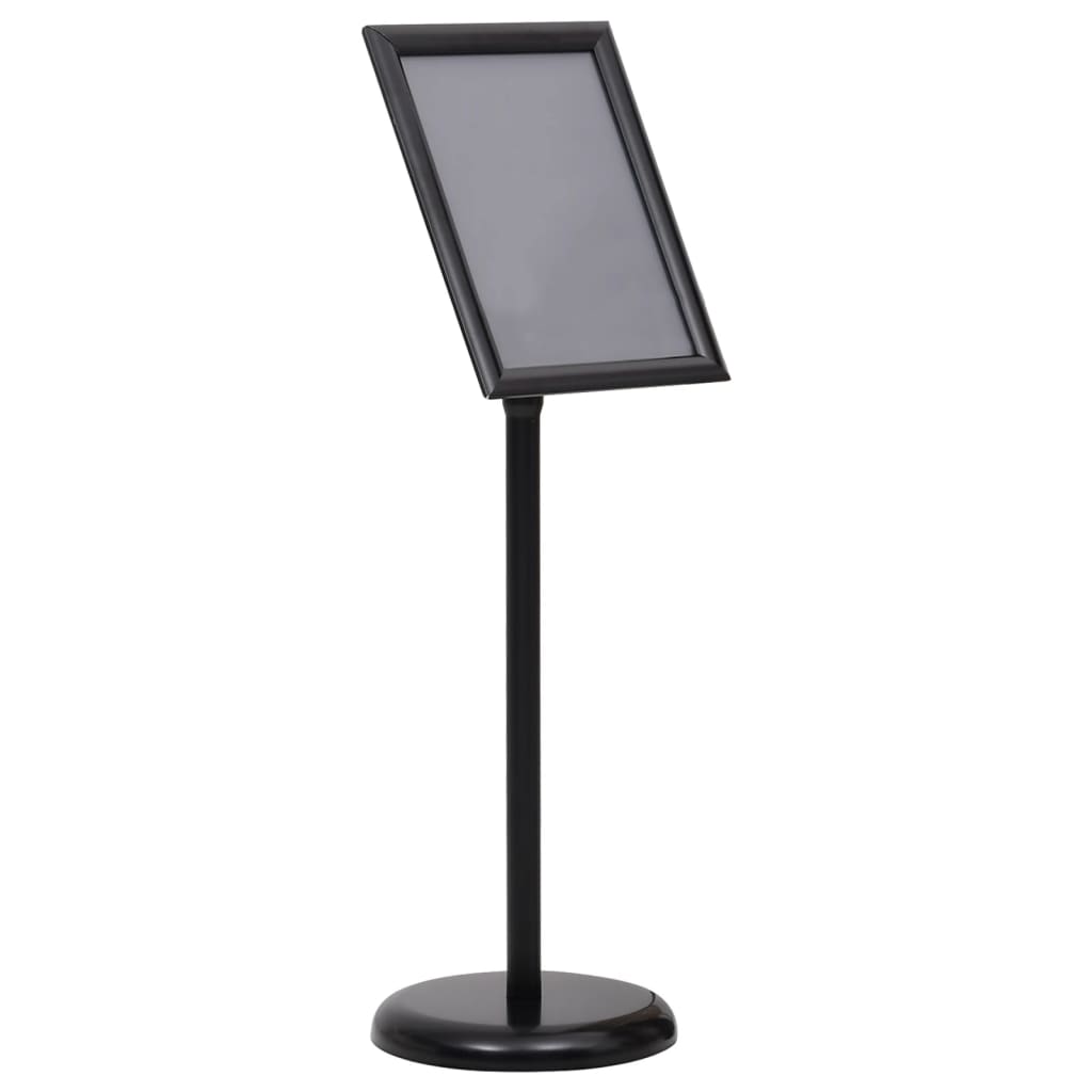 Plakatständer 2 pcs Schwarz 45 x 32,7 x 108 cm Aluminium