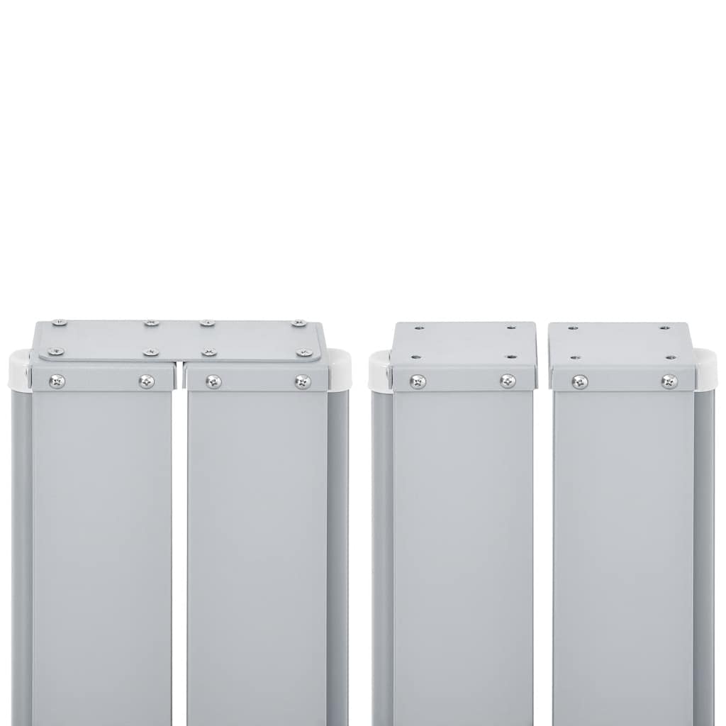 Ausziehbare Seitenmarkise 160×600 cm Braun