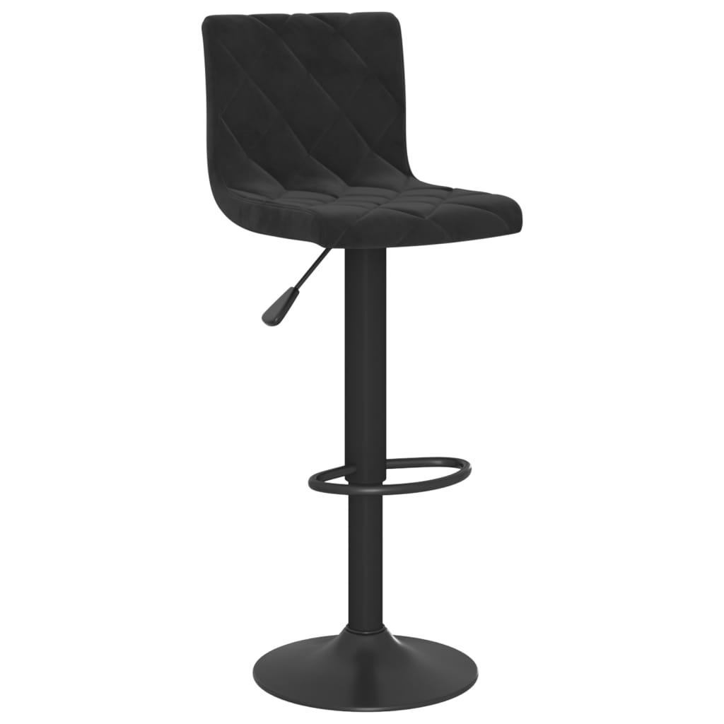 Barhocker 2 Stk. Creme Samt
