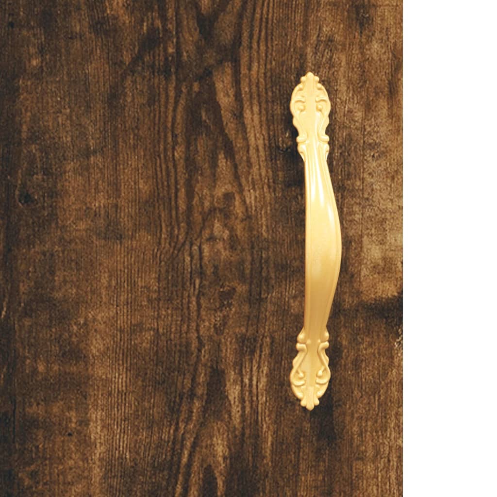 Highboard Betongrau 69,5x34x180 cm Holzwerkstoff