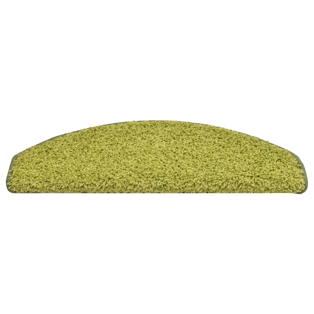 Stufenmatten 15 Stk. 56x17x3 cm Grau Halbrund