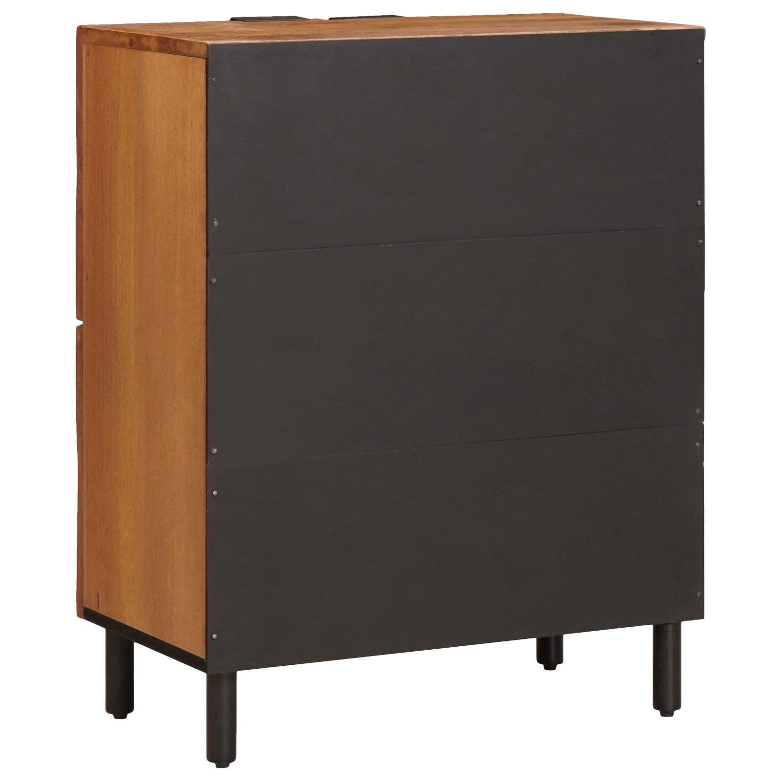 Sideboard mit Tür Weiße gewaschene Oberfläche 60 x 33 x 75 cm