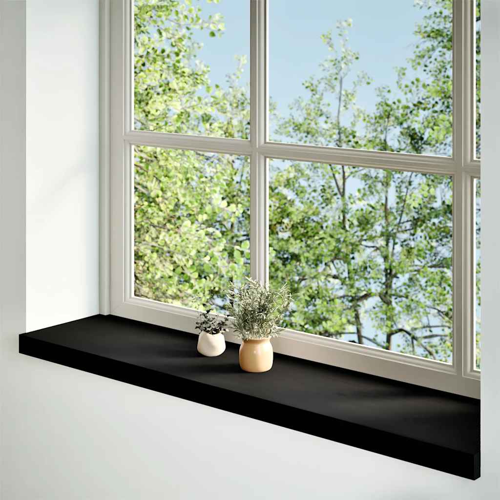 Fensterbänke 2 Stk. Unbehandelt 160x25x2 cm Massivholz Eiche