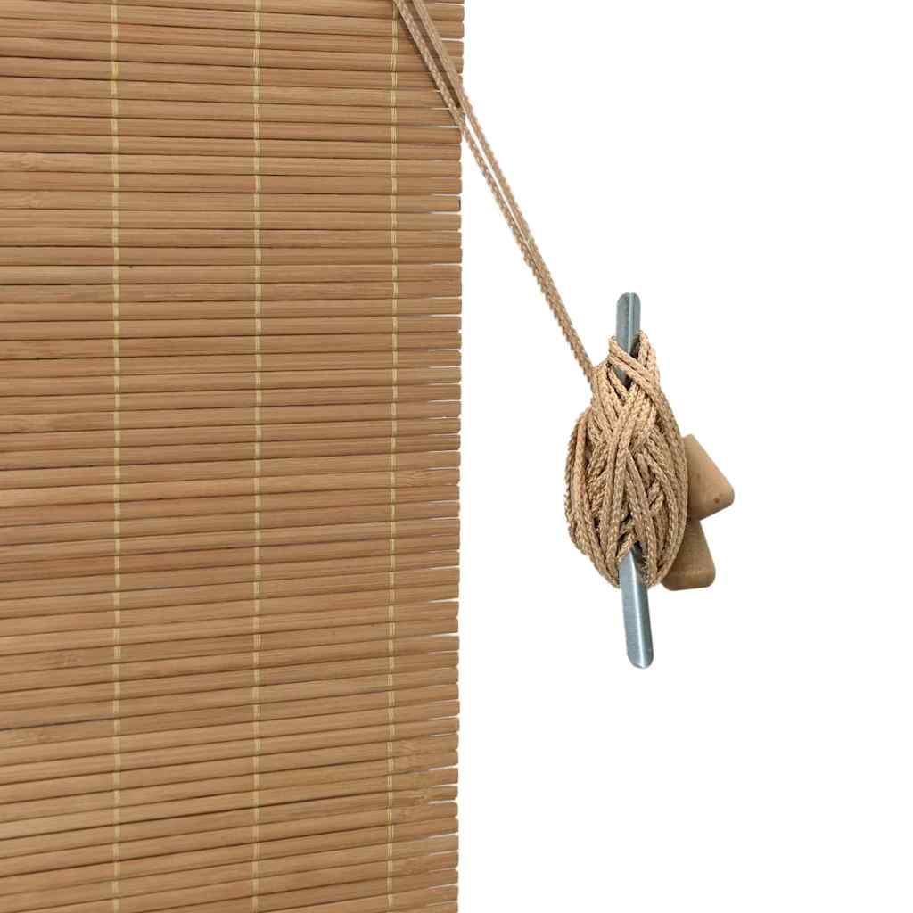 Rollo Braun 60 x 160 cm Bambus