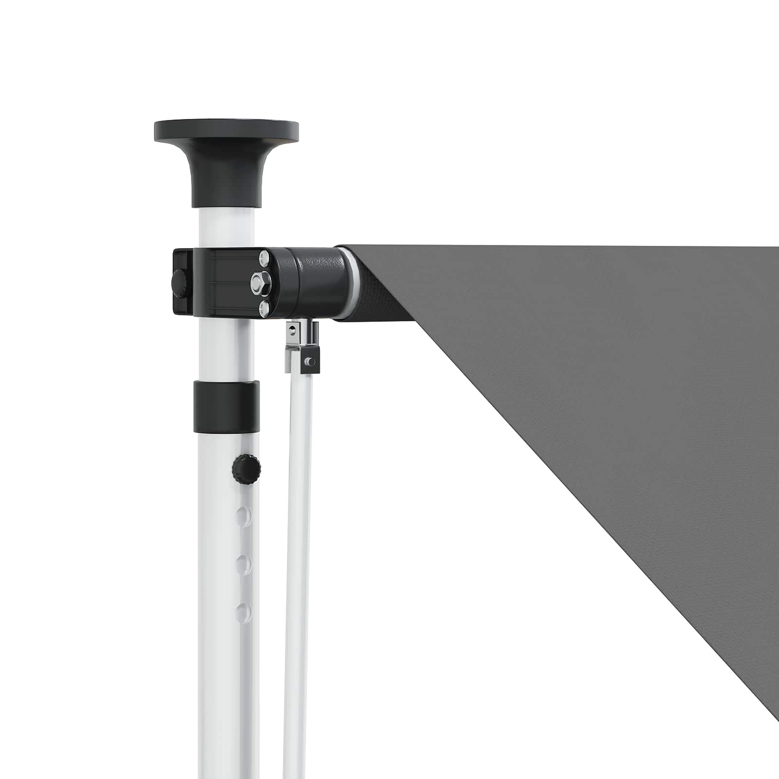 Einziehbare Markise Handbetrieben 150 cm Anthrazit